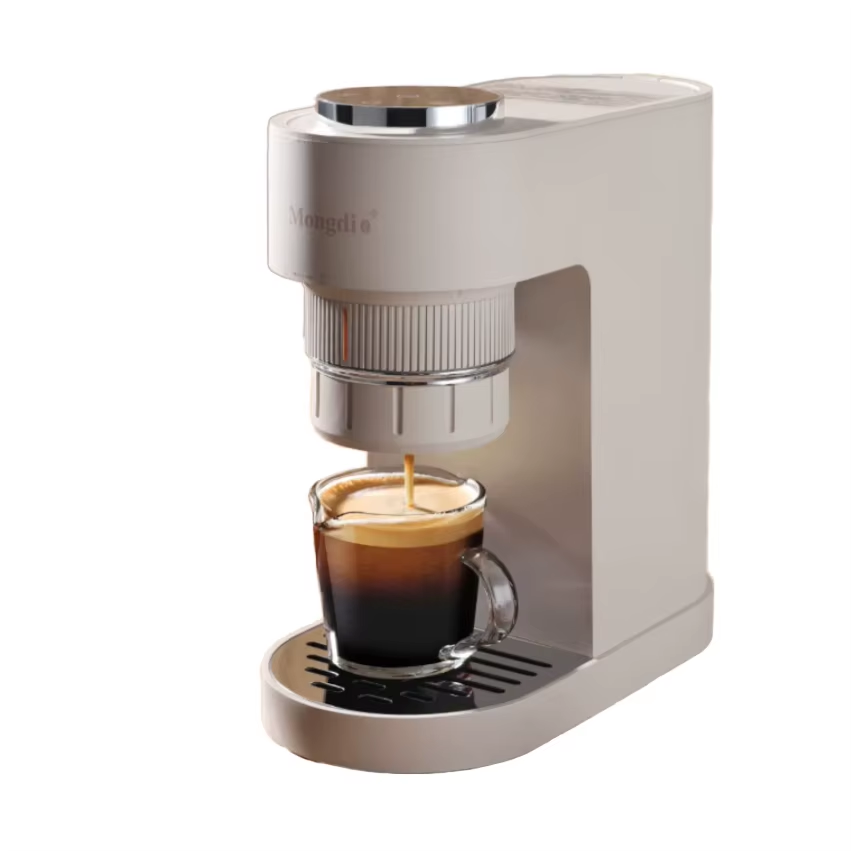 Milk Frother Automatic - Portable Professional Semi-Automatic Espresso Maker Milk