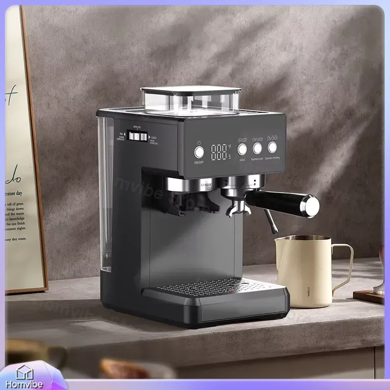 Milk Frother Automatic - 3 in 1 Semi Automatic Espresso