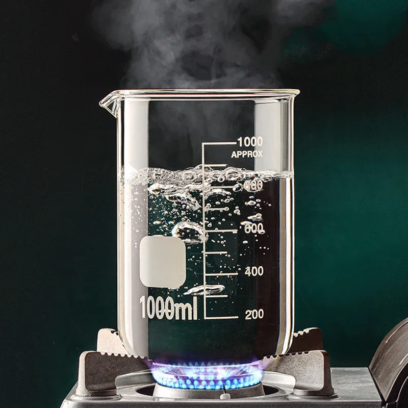 Kitchen Appliances Best - JUSTINLAU High Borosilicate Glass Beaker Clear