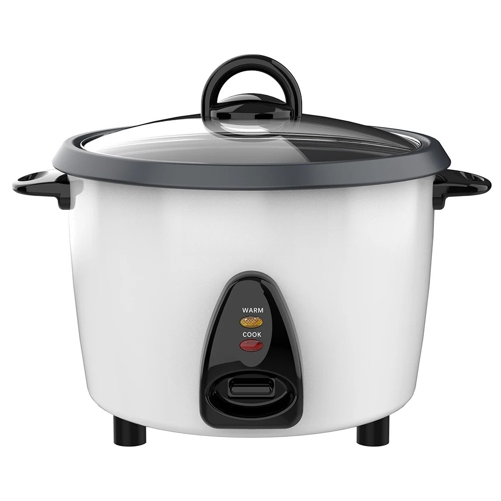 Rice Cooker 10 Cup - 2026 900W White Non Stick Coating