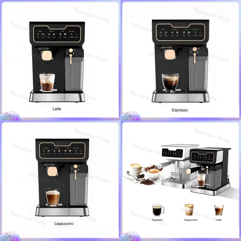Milk Frother Automatic - Italian Style Semi Automatic Espresso for