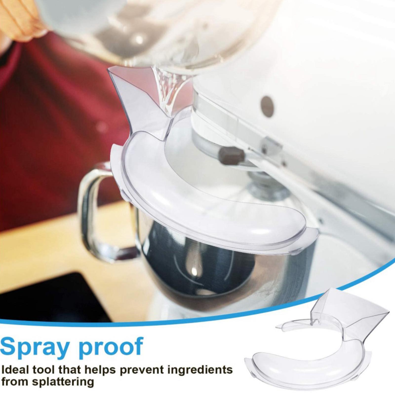 Stand Mixer Bowl - Stand Mixer Pouring Shield Acrylic Mixing