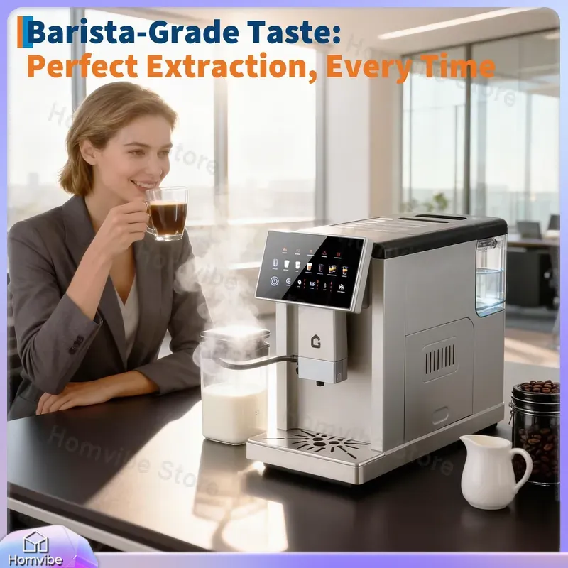 Milk Frother Automatic - 3rd Generation Automatic Espresso Machine with