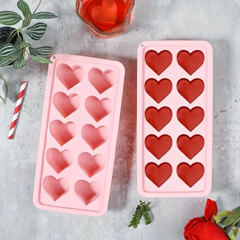 1pcs Heart-shaped Ice Cube Mol - Kitchen Appliances Best 评论和价格