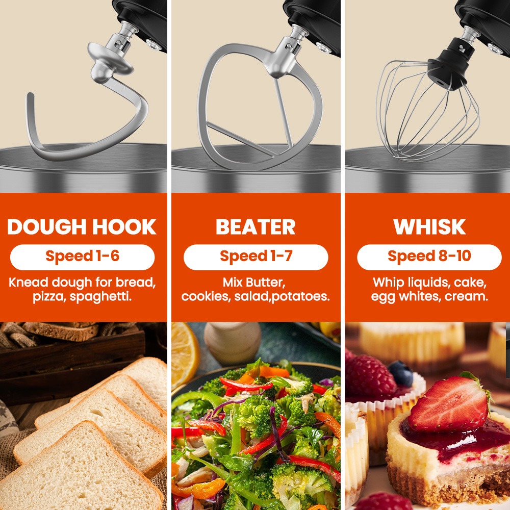 5L Stand Mixer, 1500W Electric - Stand Mixer Bowl 评论和价格