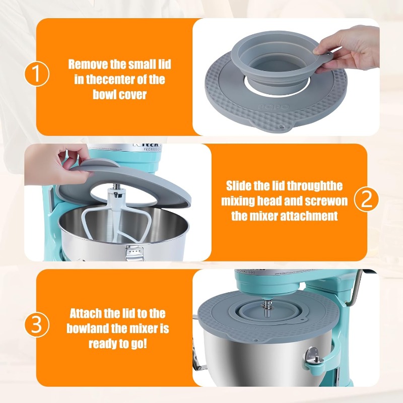Silicone Mixer Bowl Cover Comp - Stand Mixer Bowl 评论和价格