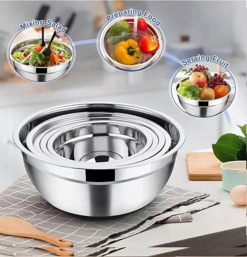 Thickened Stainless Steel Mixi - Stand Mixer Bowl 评论和价格