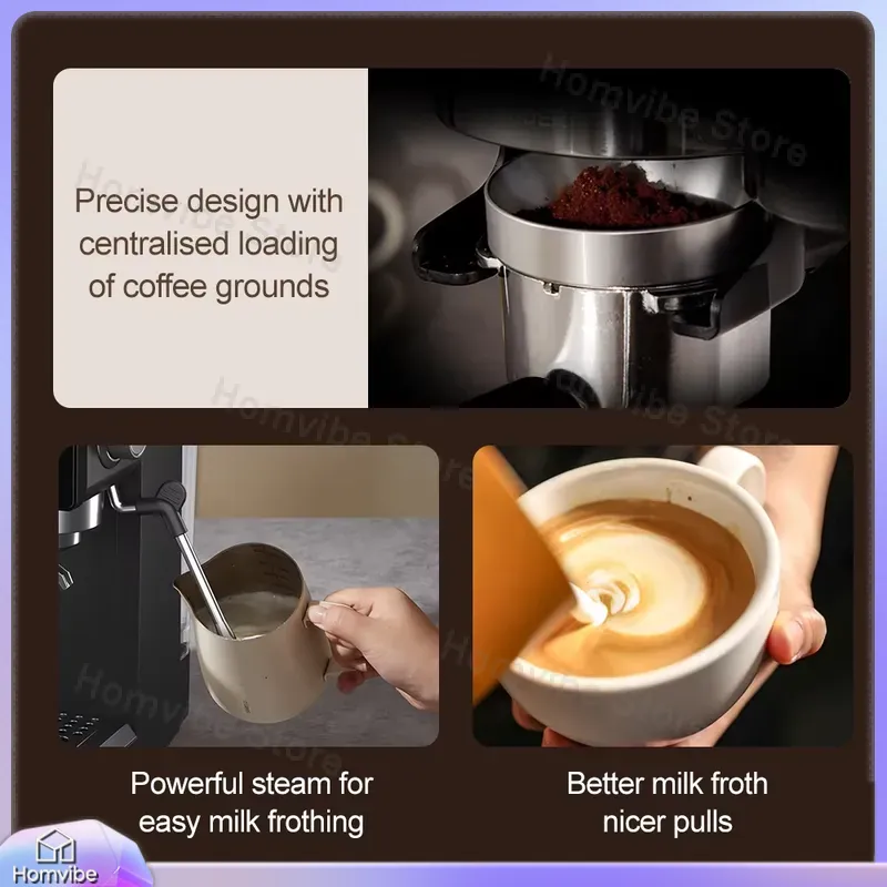 3 in 1 Semi Automatic Espresso - Milk Frother Automatic 评论和价格