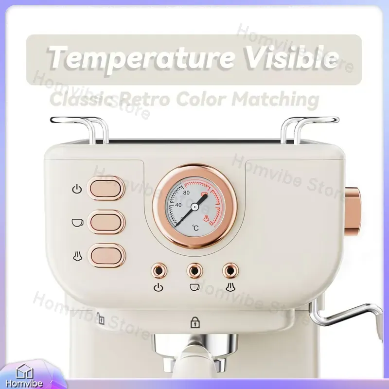 20 Bar Semi-Automatic Espresso - Milk Frother Automatic 评论和价格