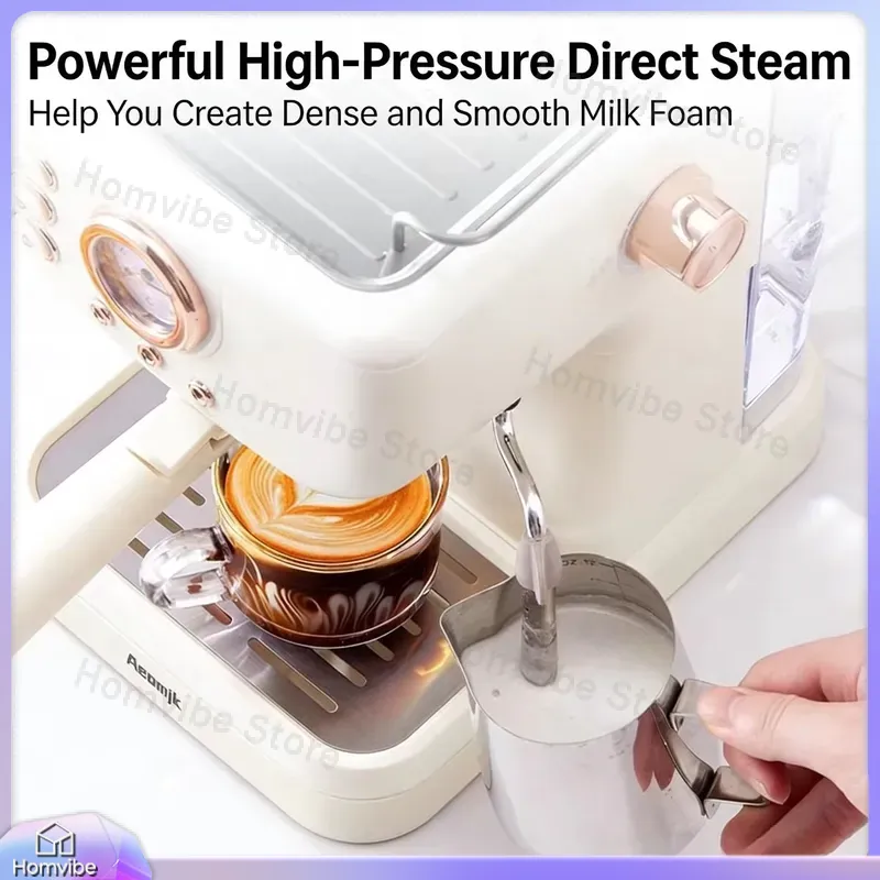 20 Bar Semi-Automatic Espresso - Milk Frother Automatic 评论和价格