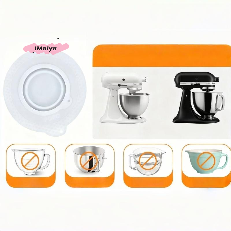 1Pc Silicone Mixer Bowl Lid Co - Stand Mixer Bowl 评论和价格