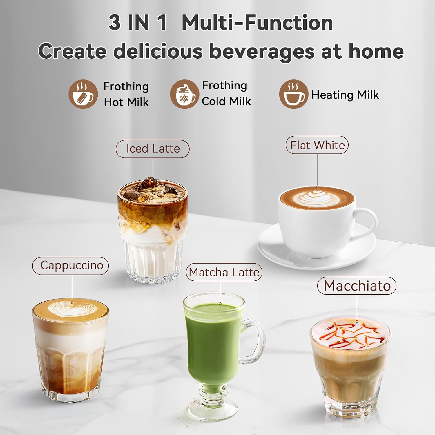 Electric Milk Frother Stainles - Milk Frother Automatic 评论和价格
