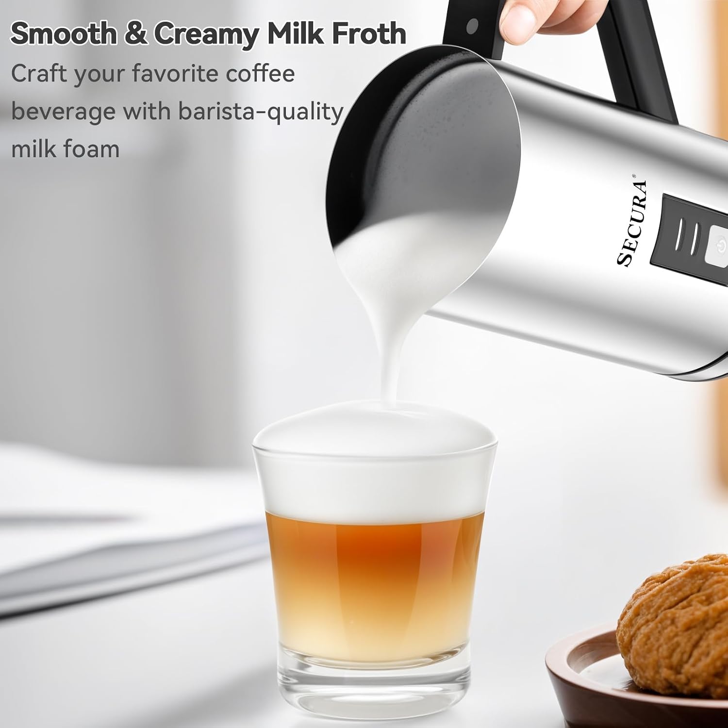 Electric Milk Frother Stainles - Milk Frother Automatic 评论和价格