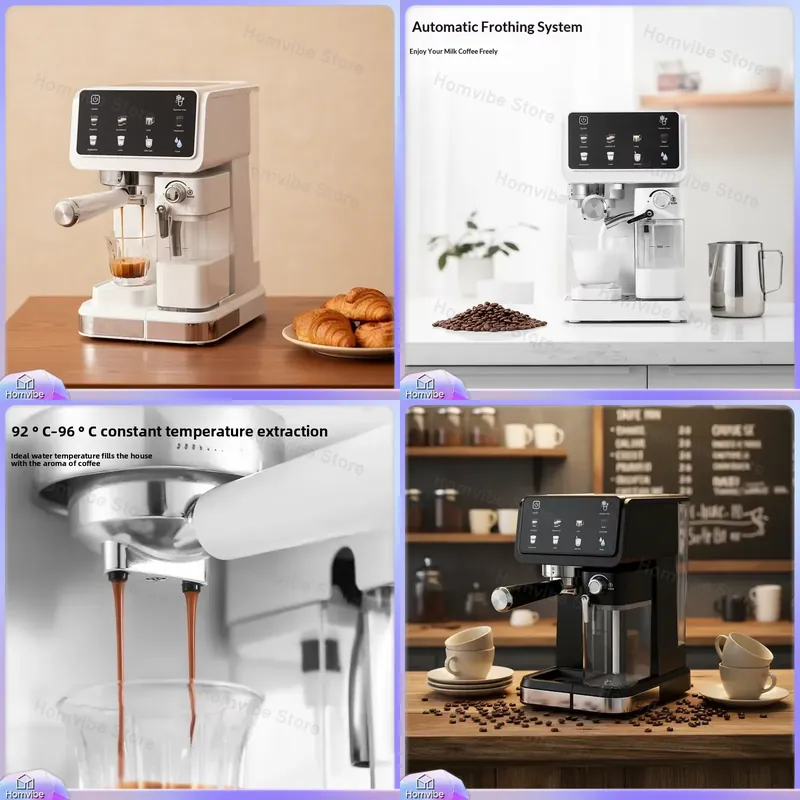 Espresso 20 Bar High Pressure  - Milk Frother Automatic 评论和价格