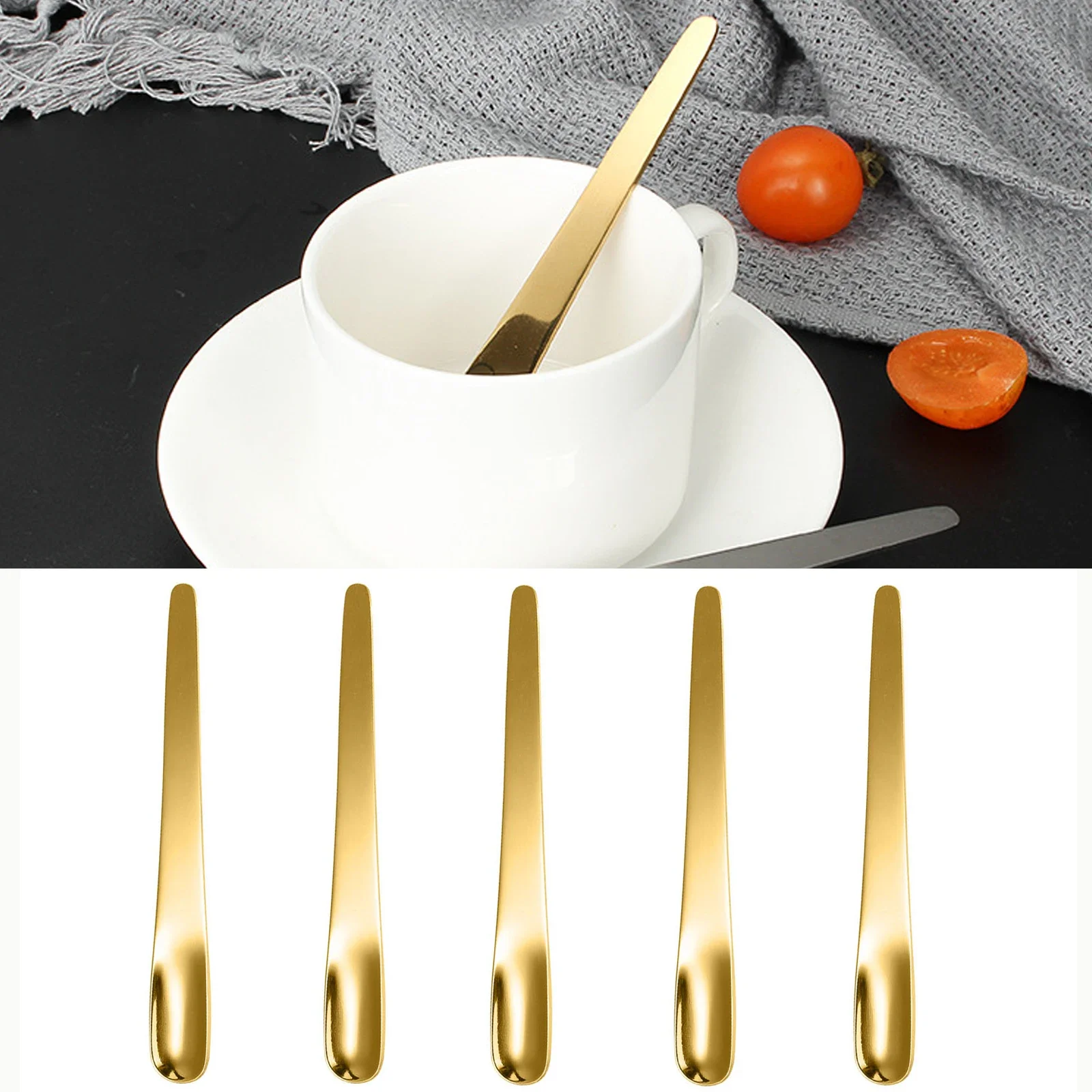 5PCS Coffee Spoon Stainless St - Kitchen Appliances Germany 评论和价格