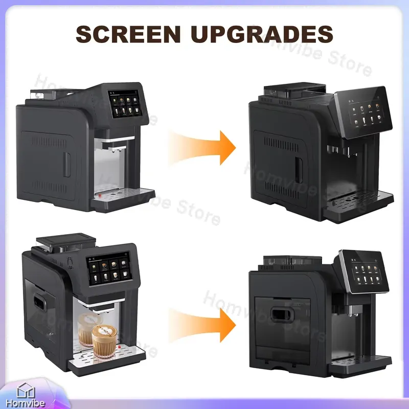 7 Inch Color Touchscreen Autom - Milk Frother Automatic 评论和价格
