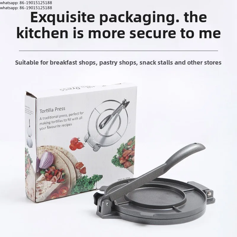 Manual corn flour tortilla pre - Tortilla Press Cast 评论和价格