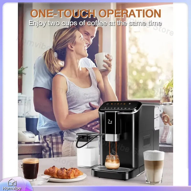 20 Bar Fully Automatic Espress - Milk Frother Automatic 评论和价格