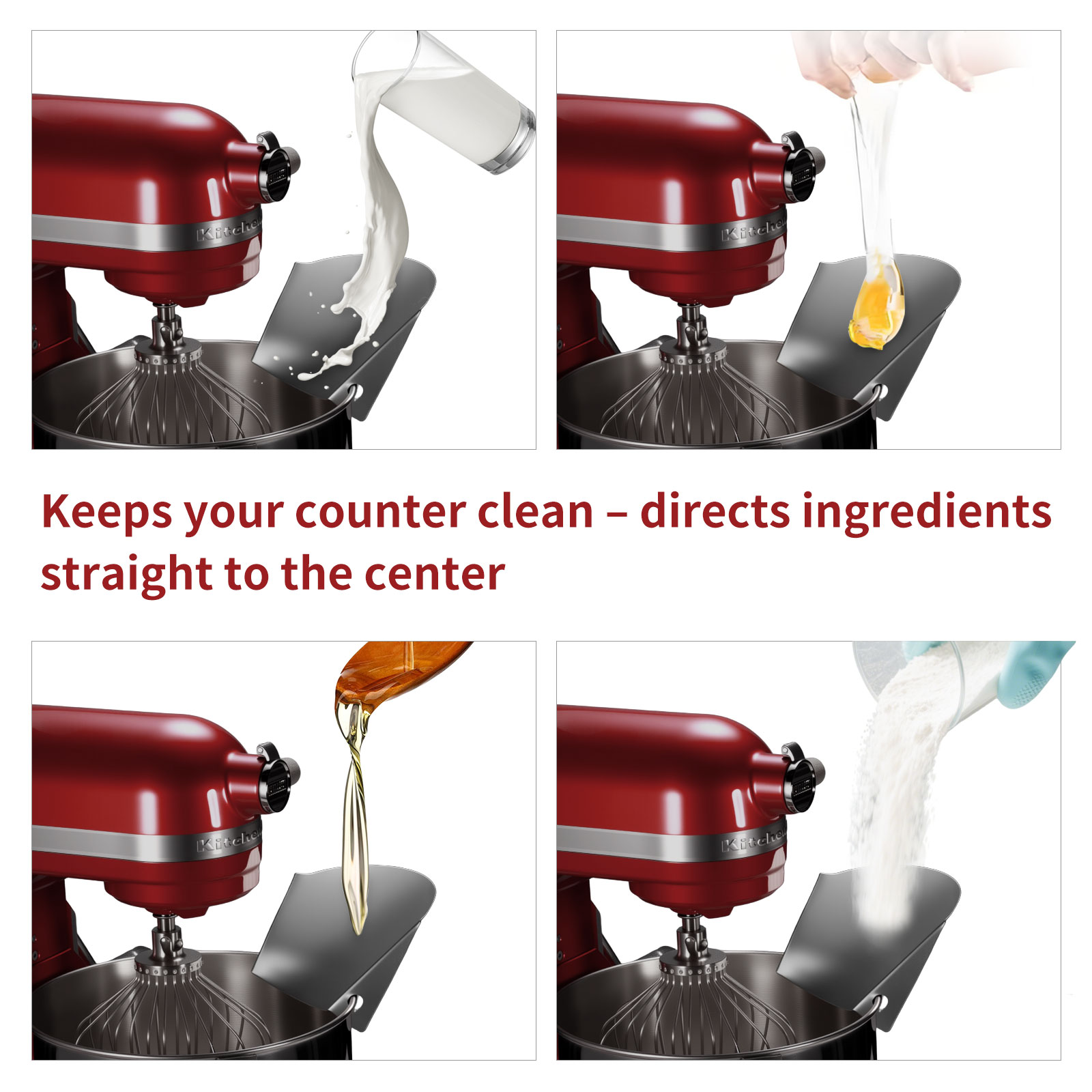 1pc Stainless Steel Tipping Gu - Stand Mixer Bowl 评论和价格