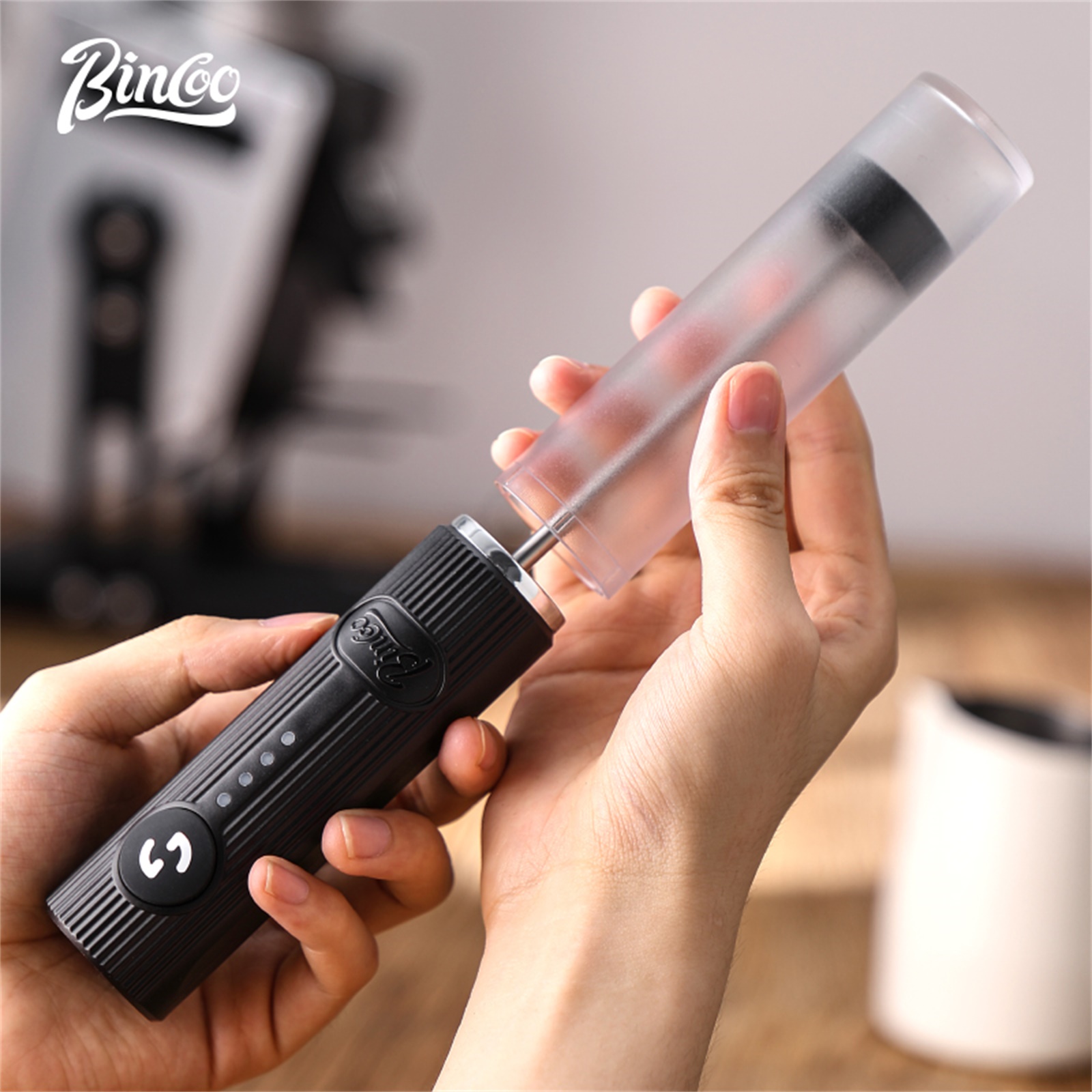 BINCOO Electric Coffee Frother - Milk Frother Automatic 评论和价格